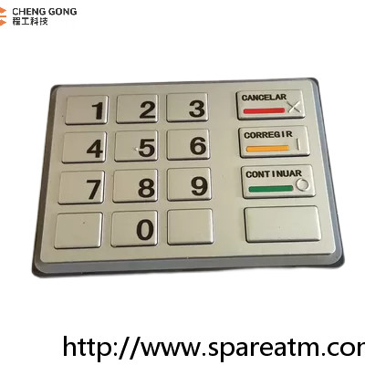 मूल रूसी EPP5 कीपैड एटीएम रिप्लेसमेंट पार्ट्स 49-216686-000E